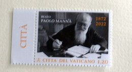 VATICAN 2022, CENTENARY BEATO PAOLO MANNA  MNH** - Nuevos