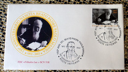 VATICAN 2022, CENTENARY BEATO PAOLO MANNA  FDC - Unused Stamps