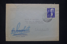 ALLEMAGNE - Enveloppe Commerciale De Berlin Pour Paris En 1955 - L 134322 - Briefe U. Dokumente