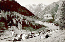 Binn Mit Hullehorn U Hotel Ofenhorn - Old Postcard - Switzerland - Used - Binn