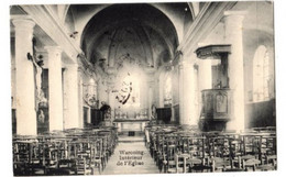 WARCOING - Intérieur De L' Eglise - Envoyée En 1914 - - Pecq