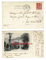 Stempel Cachet Middelkerke 1902 Belgique Obliteration CPA Douai France Republique Francaise Postes 10 - Correo Rural