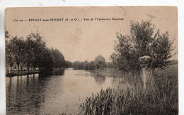 EPINAY SOUS SENART VUE DE L'YERRES AUX SAUCIAUX TBE - Epinay Sous Senart