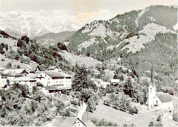 Seewis I P Erholungsheim Scesaplana Mit Blick Auf Die Scesaplana - Old Postcard - 1958 - Switzerland - Used - Seewis Im Prättigau