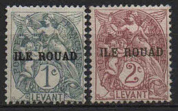 Rouad  - 1916 -  Type Blanc   -  N° 4 / 5 -  Neufs * - MLH - Nuevos