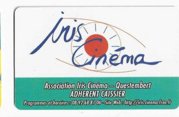 FRANCE CARTE CINEMA  IRIS QUESTEMBERT - Biglietti Cinema