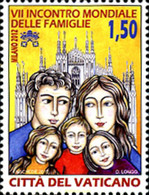 276689 MNH VATICANO 2012 AÑO DE LA FAMILIA - Oblitérés