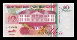 Surinam Suriname 10 Gulden 1996 Pick 137b SC UNC - Surinam