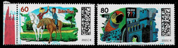 Bund 2021,Michel# 3648 - 3649 O Helden Der Kindheit - Used Stamps