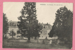 DA131  CPA  POISSONS  (Haute-Marne)  Le Château - Un Coin Du Parc  +++ - Poissons