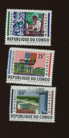 1964.  Republique Populaire. Lovanium 3 Valeurs. . Cote 46-€ **    CHIMIE. Education Université - Andere & Zonder Classificatie