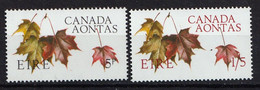 CANADA - Feuilles D'érable - MNH - Otros & Sin Clasificación