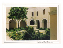 Cartolina Postale Avellino Provincia - Altavilla Irpina ( Avellino ) - Chiostro Palazzo Verginiano - Non Viaggiata - Avellino