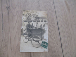 Carte Photo 89 Yonne Neuv Sautour Baudin Chrales Livreur à Vélo Boulangerie JJoubert En L'état - Neuvy Sautour