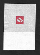 Tovagliolino Da Caffè - Caffè Illy - Company Logo Napkins