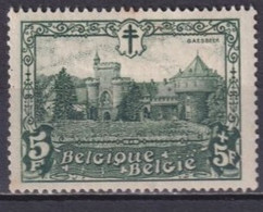 BELGIQUE - 1930 - YVERT N°314 * MH (PETITE ADHERENCE) - COTE = 45 EUR. - Unused Stamps