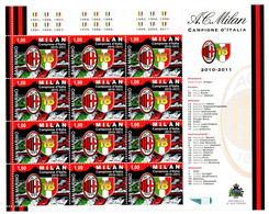 2011 - San Marino 2341 Milan Campione - Minifoglio   +++++++++ - Nuovi