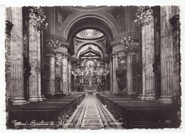 18595 " TORINO-BASILICA DI MARIA AUSILIATRICE-L'INTERNO " -VERA FOTO-CART. POST. SPED.1953 - Churches