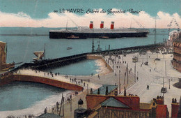 CPA France - Seine Maritime - Le Havre - Entrée Du Paquebot Paris - E. L. D. - Colorisée - G. E. Le Havre - Port - Hafen