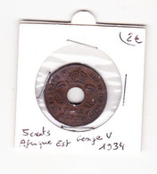 Afrique De L'Est Georges V 5 Cents - British Colony