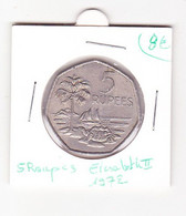 5 Roupies Elisabeth II 1972 - Seychellen