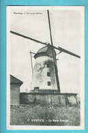 * Wervik - Wervicq (West Vlaanderen) * (P.J. Bruxelles, Nr 17) De Oude Molen, Le Vieux Moulin, Muhle, Mill, TOP, Rare - Wervik