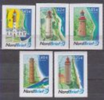 Germany 2017 Lighthouses  Of Germany Postoffice Nordbrief - Lighthouses