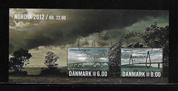 DANEMARK  ( EUDAN - 123 )  2012  N° YVERT ET TELLIER     N°  48 - Hojas Bloque