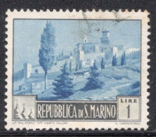 San Marino 1949 Single Stamp From The Set Of Definitives In Fine Used - Usati