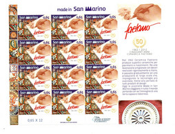 2012 - San Marino 2359 Faetano  -  Minifoglio  +++++++++++ - Ungebraucht