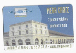 FRANCE CARTE CINEMA MEGARAMA BORDEAUX - Biglietti Cinema