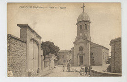 CHIROUBLES - Place De L'Eglise - Chiroubles