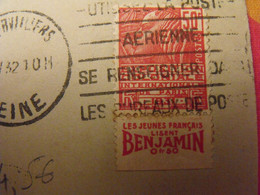 Lettre + Timbre Pub Publicitaire Fachi N° 272. Benjamin. Publicité Carnet Réclame. - Lettres & Documents