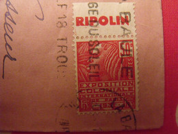 Lettre + Timbre Pub Publicitaire Fachi N° 272. Ripolin. Publicité Carnet Réclame. - Storia Postale