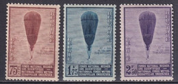 BELGIQUE - 1932 - YVERT N° 353/355 * MLH - COTE = 40 EUR. - Unused Stamps