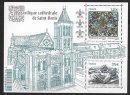 France 2015 Bloc Feuillet N° F4930 Neuf Cathédrale De St Denis à La Faciale + 10% - Ongebruikt