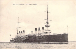 CPA Transports - Bateau - Guerre - Le Croiseur Jeanne D'Arc - Collection P. B. Cherbourg - Navire - Port - Marine - Guerre