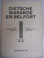 Dietsche Warande & Belfort 1941 Nr 9 Tijdschrift Voor Letterkunde En Geestesleven André Demedts Jan Broeckx Grauls - Belletristik