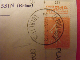 Lettre + Timbre Pub Publicitaire Semeuse N° 199. Vichy Idéal. Publicité Carnet Réclame. - Storia Postale