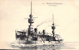CPA Transports - Bateau - Guerre - Marine Française - Le Chanzy - Edition Maison Ratti Nouveautés Cherbourg - Guerra