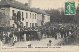76  Saint Etienne Du Rouvray  - Sortie Des  Ouvriers   Societe  Cotonniere - Saint Etienne Du Rouvray