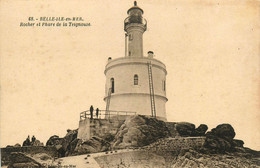 Belle Ile En Mer * Le Rocher Et Phare De La Teignouse * Lighthouse* Belle Isle - Belle Ile En Mer