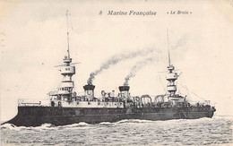 CPA Transports - Bateau - Guerre - Marine Française - Le Bruix - Edition Maison Ratti Nouveautés Cherbourg - Navire - Oorlog