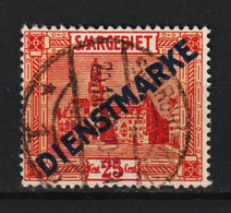 Saar MiNr. D 6 III (sab58) - Dienstzegels