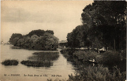 CPA POISSY - Le Petit Bras De L'Ile (353096) - Poissy