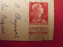 Carte Postale + Timbre Pub Publicitaire Muller N° 1011a. Poste Aérienne. Publicité Carnet Réclame. - Covers & Documents