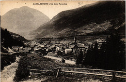 CPA LANSLEBOURG Et La Dent Parachée (438549) - Val Cenis