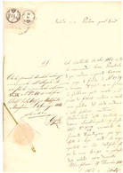 DOC21  -  MONFALCONE  29/12/1867   /  CONTRATTO DI  COMPRAVENDITA - Autriche