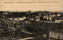 CPA ANDRÉZIEUX - Panorama Sur Le Coté Est De La Ville - Au Pemier Plan (430307) - Andrézieux-Bouthéon