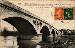 CPA ANDRÉZIEUX - Le Pont Neuf Pris De La Rive-gauche-Ce Pont. (430337) - Andrézieux-Bouthéon